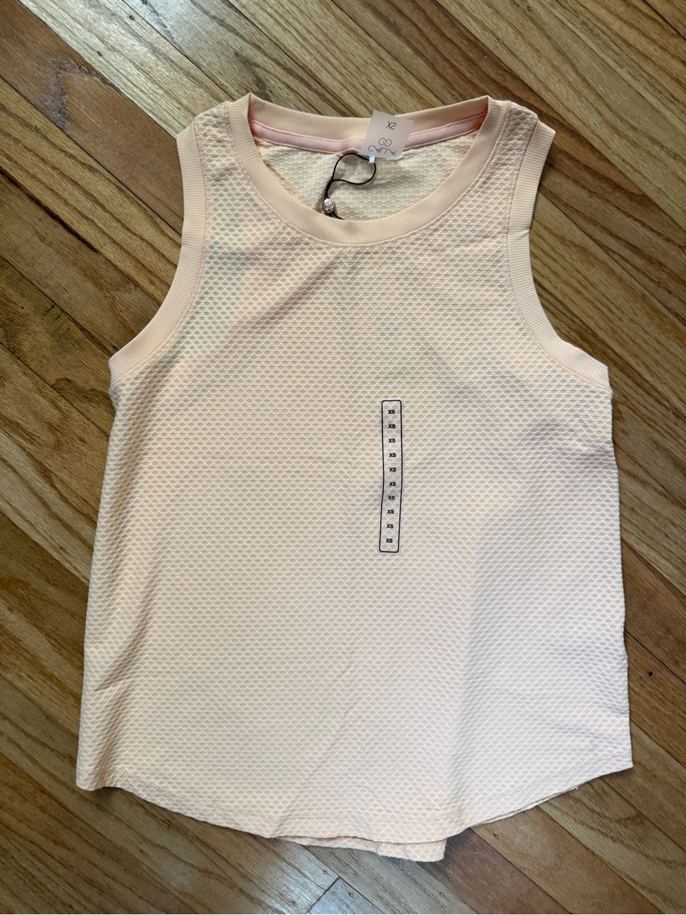 New with Tags CALIA by Carrie Underwood Peach Sherbet Textured Tank Size XS